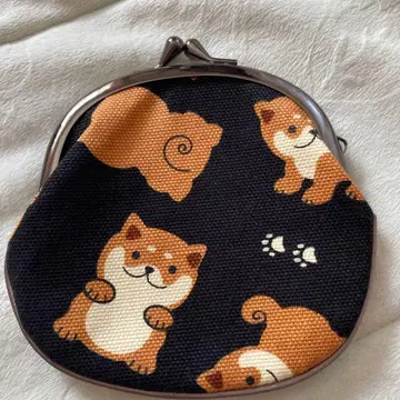 시바견 가마구치 코인 케이스