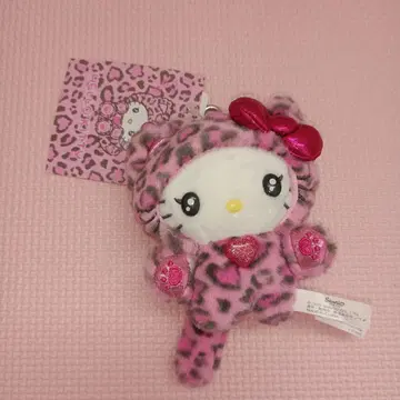 산리오 갸루 고양이 키티 핑크