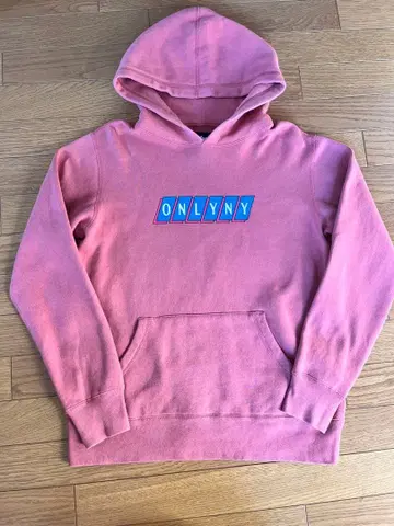 OnlyNY 핑크 후드티 S