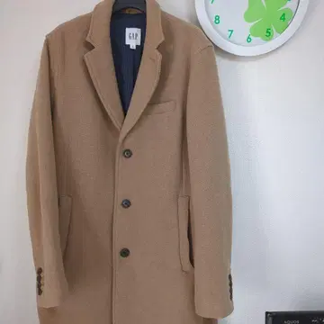 GAP 베이지 체스터 코트 M 사이즈 새상품급