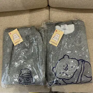 토모다치와 곰 따뜻한 맨투맨 & 팬츠