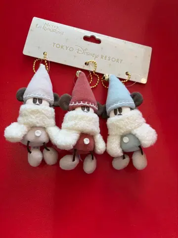 디즈니 크리스마스 한정판 릴린린 굿즈 봉제 인형 참