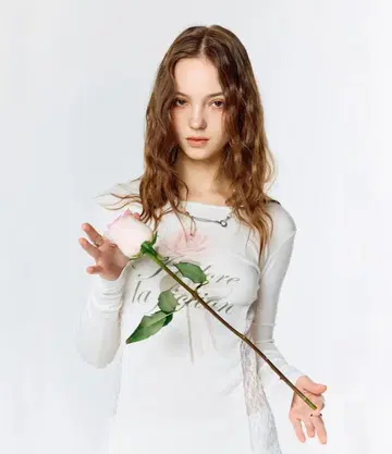 LARTIGENT 긴팔 상의 화이트