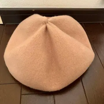 mature ha. 마츄아하 베레모 울 핑크 베이지