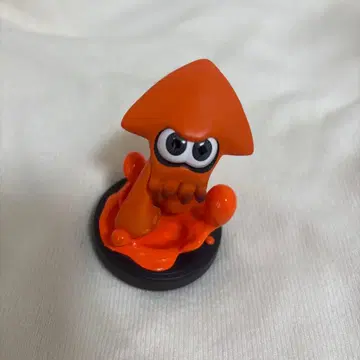 스프라툰 오렌지 오징어 amiibo