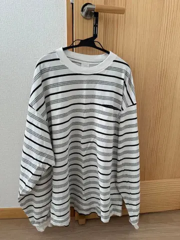 plllllleeeasse 롱 슬리브 포켓 티 L