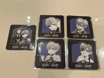 흑집사 시엘 카페 코스터 비터래빗