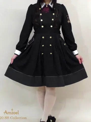 Amavel 대령 훈장 밀리터리 원피스