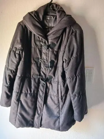 3L 더플 코트 다운 자켓