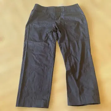 다크 그레이 캐주얼 팬츠 스트레이트 레그