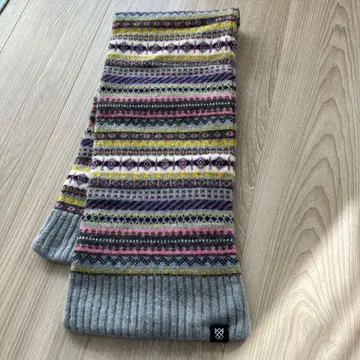 MACKIE 멀티 컬러 니트 머플러