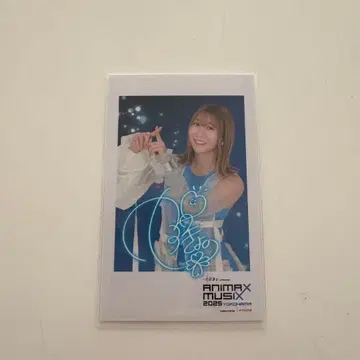 ANIMAXMUSIX 안노 키요노 포토 카드