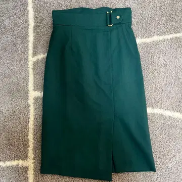 PINKY & DIANNE 그린 타이트 스커트