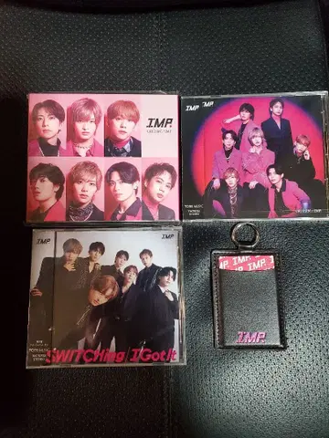 I.M.P CD 3장 세트 + 키링