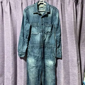 Relume 데님 오버롤 L