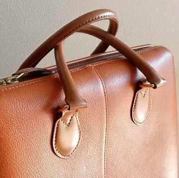 비즈니스 백 브라운 스퀘어형