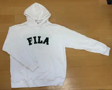 FILA 화이트 후드티 BIERRA ITALIA
