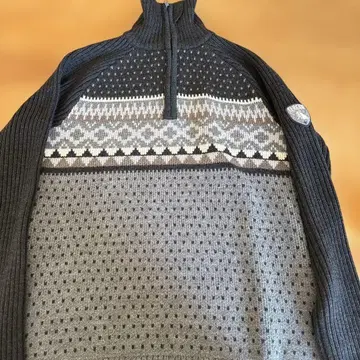 L.L.Bean 그레이 집업 니트 S 미사용 보풀 등 없음