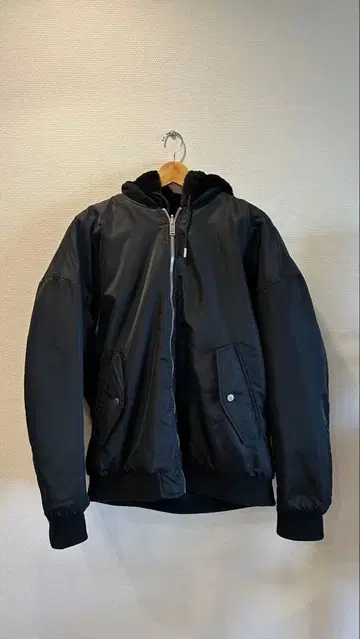 리버서블 플리스 자켓 블랙