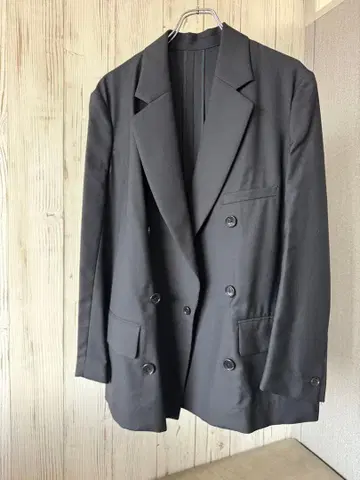 MB 비슈 울 더블 브레스트 테일러드 자켓 셋업