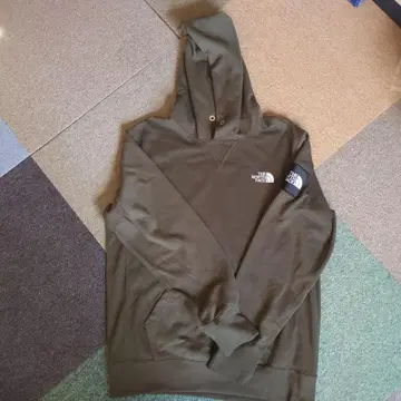 THE NORTH FACE 올리브 후드 부착 후드티