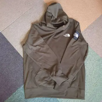 THE NORTH FACE 올리브 후드 부착 후드티