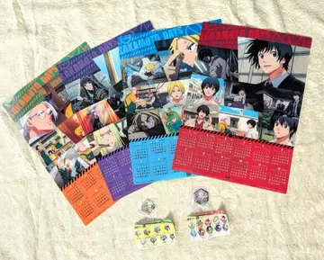 쿠라스시 사카모토 데이즈 달력 2026년 전 종류 4매 + 참 & 마그넷