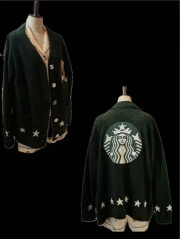 스타벅스 제라피케 가디건 Starbucks
