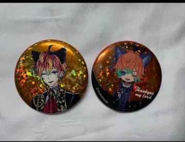 악마성 테디 캔뱃지 세트