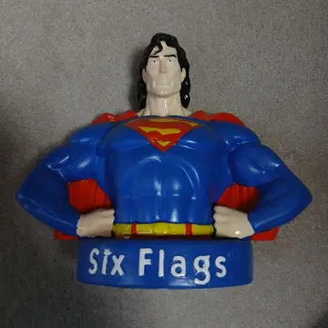 슈퍼맨 피규어 Six Flags 저금통