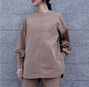 HYKE / TASLAN TWILL TOP