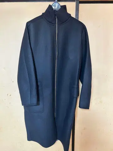 새상품 ak+1 하이넥 본딩 코트 38