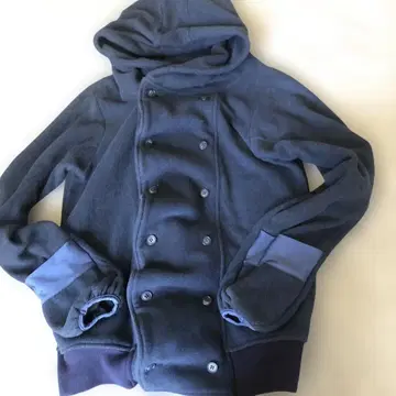 개성있는 레어 gomme 미튼 후드티 점퍼 M 네이비