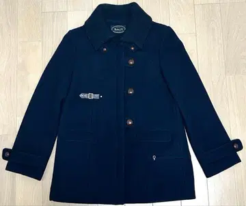 나노 유니버스 울 코트 36 네이비