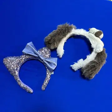 USJ 머리띠 2개 세트 (키티, 스누피)