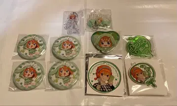 나카노 요츠바 캔뱃지 아크릴 키링