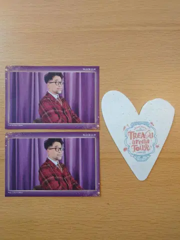 마키하라 노리유키 TREASURE arena TOUR 메시지 카드