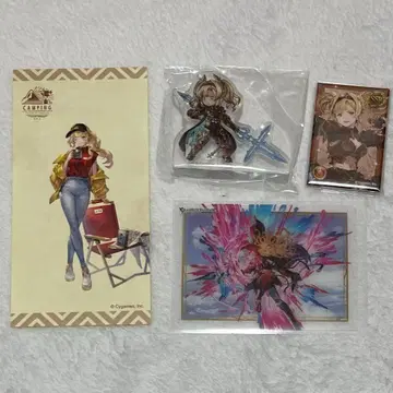 그랑블루 판타지 클리어 카드 캔뱃지 제타