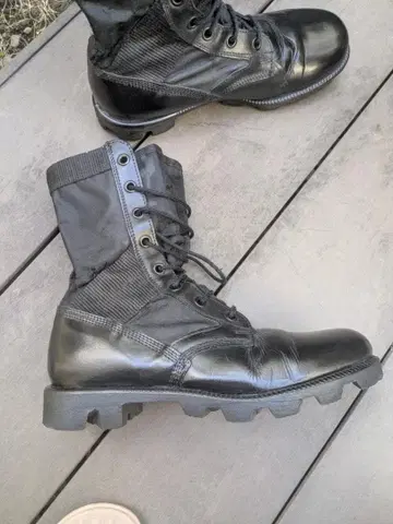 컴뱃 부츠 필리핀군 사이즈 9 26.5~27.5cm