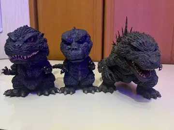 데포리얼 고질라 3체 세트 1989 1971 2023