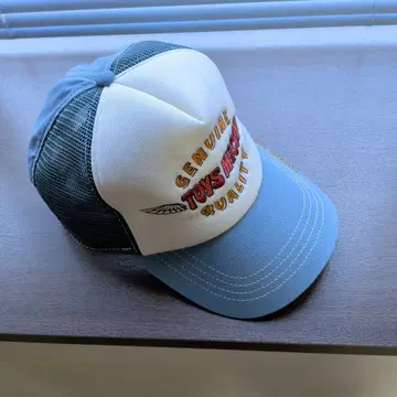 TOYS McCOY 메쉬 캡 화이트/블루