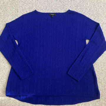 Theory 긴팔 니트 S 파랑