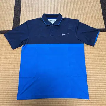 NIKE 나이키 골프용 피케 셔츠 블루 L 사이즈 새상품급