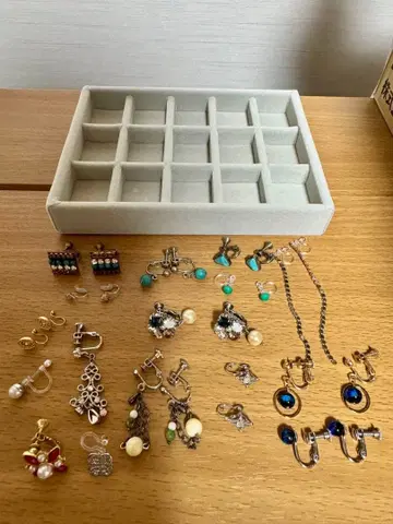 귀찌 세트 세트 판매 묶음 판매 반딧불이 유리 핸드메이드