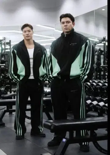 LYFT 트랙 팬츠 -민트- 팝업 한정 상품