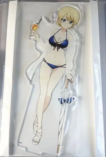 안코 축제 걸즈&판처 커튼혼 특대형 아크릴 스탠드 다즐링