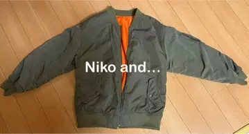 올리브 그린 MA-1 자켓 Niko and -