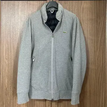 LACOSTE 그레이 다운 자켓 US S