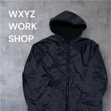 야마모토 요지 WXYZ Workshop 후디 자켓 나일론 블랙