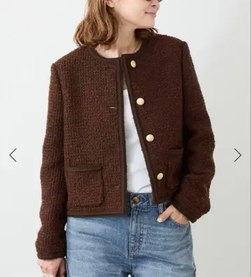 Deuxieme Classe 트위드 블레이저 미사용 택 포함